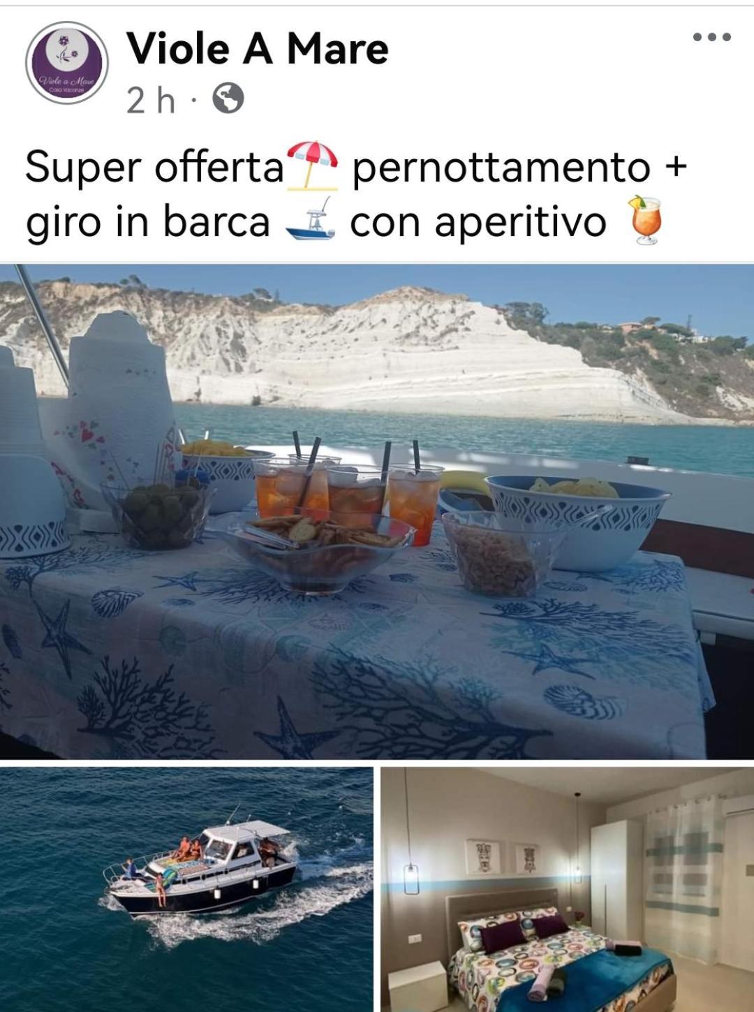 Viole Di Mare Guest House San Leone Eksteriør billede